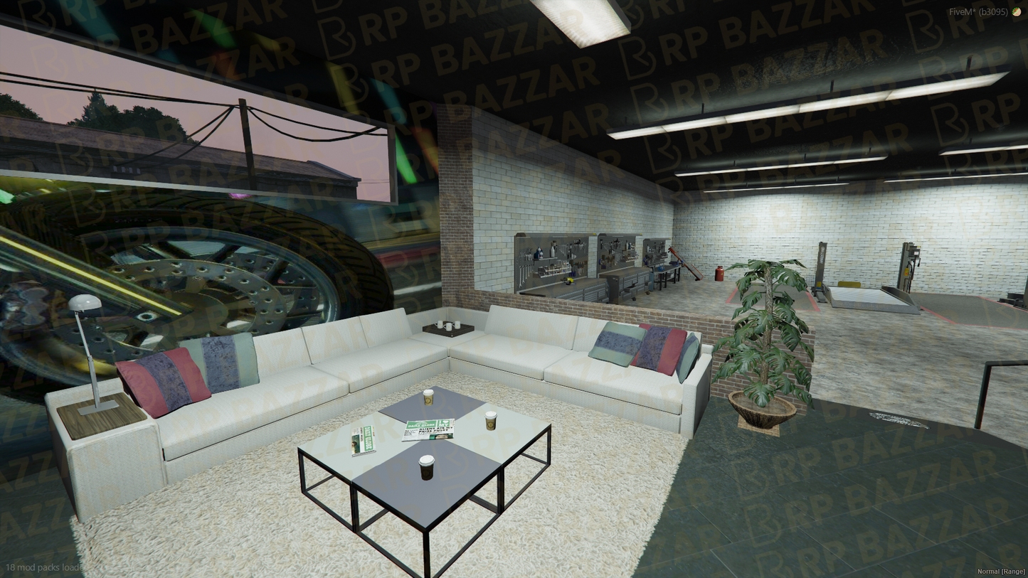 Premium Vehicle Shop FiveM MLO — GTA RP Interior — ESX QB QBOX — RPBazzar