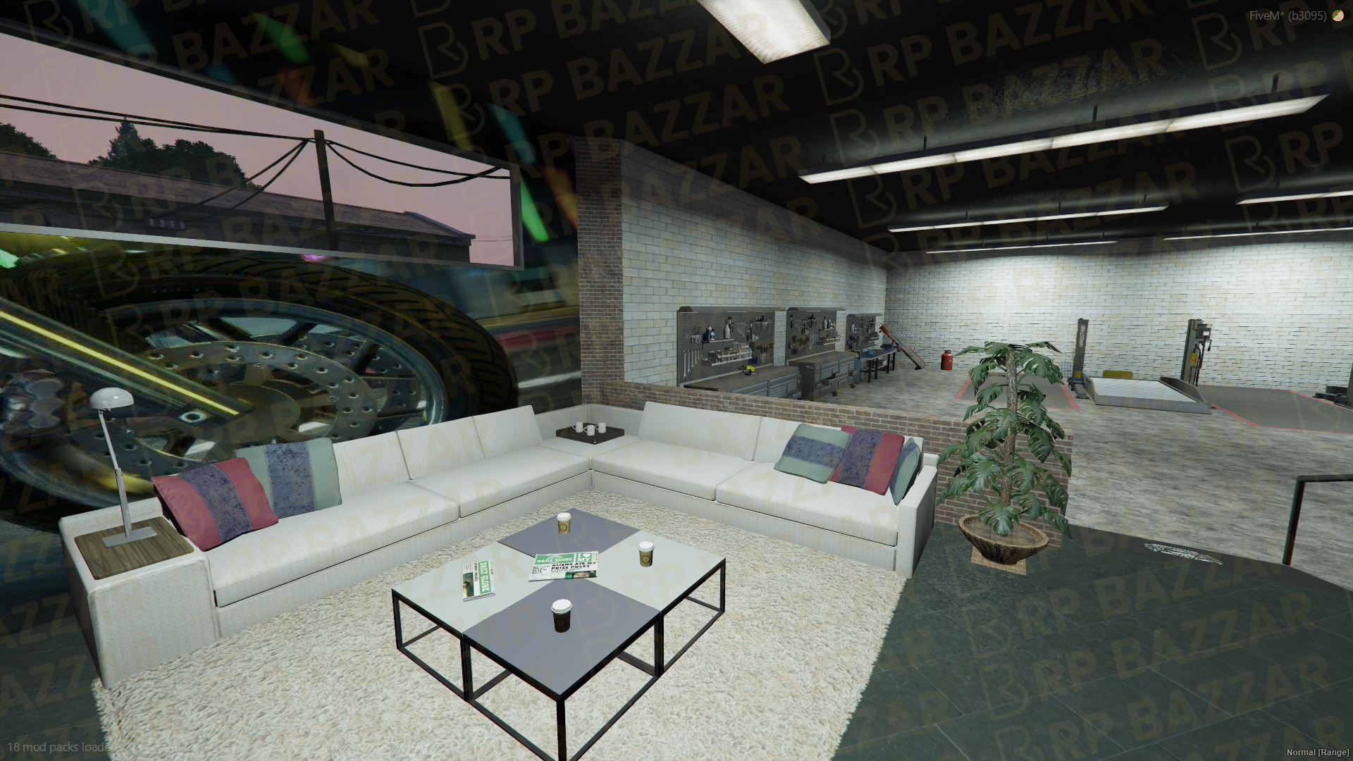 Premium Vehicle Shop FiveM MLO — GTA RP Interior — ESX QB QBOX — RPBazzar