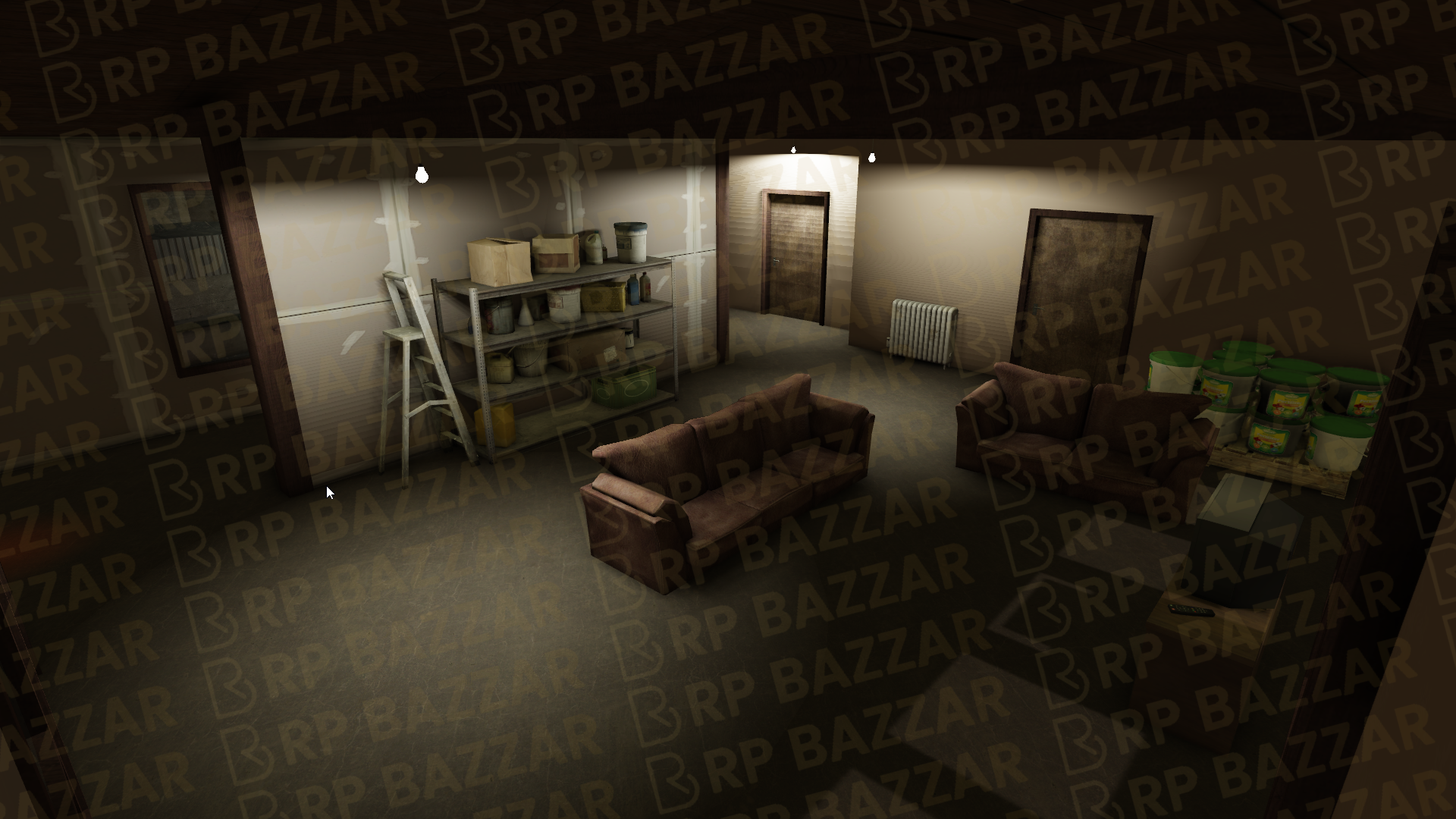 Abandoned Gang Stash House FiveM MLO — GTA RP Interior — ESX QB QBOX — RPBazzar