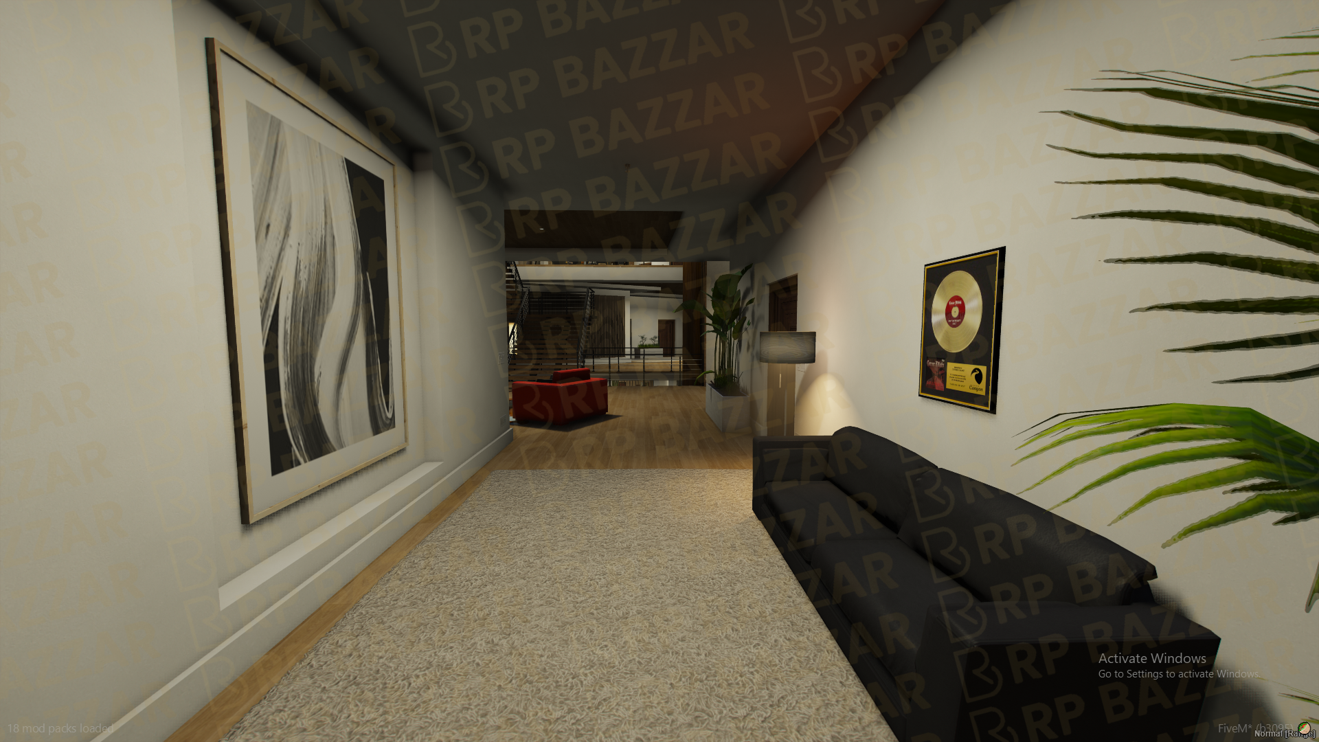 Abandoned Mansion FiveM MLO — GTA RP Interior — ESX QB QBOX — RPBazzar