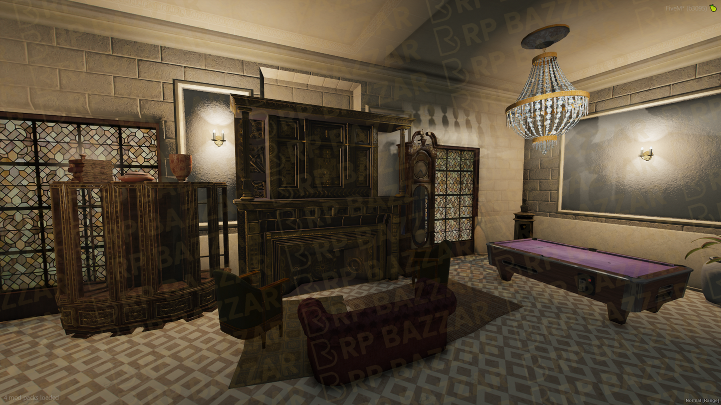 Mountain Police Station FiveM MLO — GTA RP Interior — ESX QB QBOX — RPBazzar