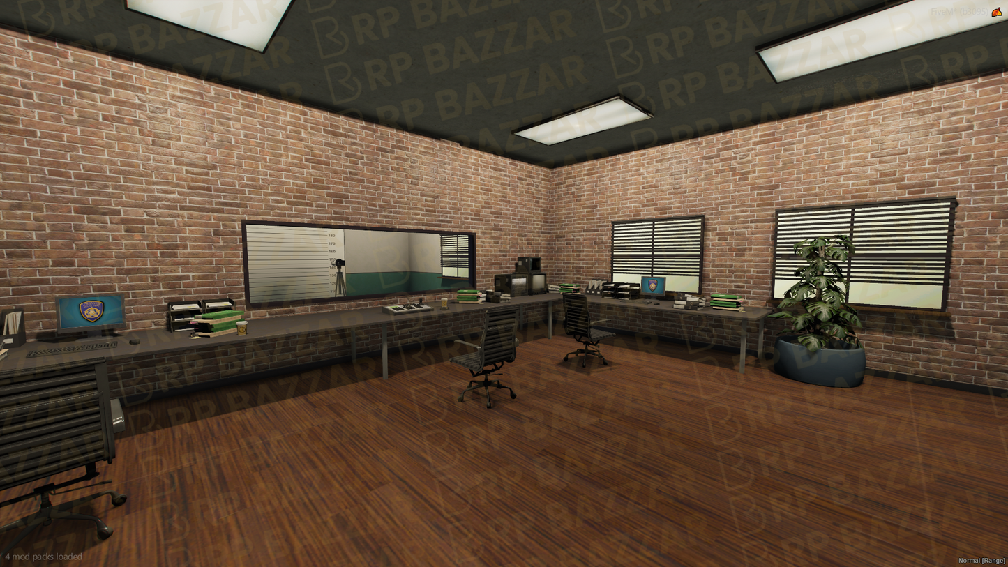 Central Police Station FiveM MLO — GTA RP Interior — ESX QB QBOX — RPBazzar