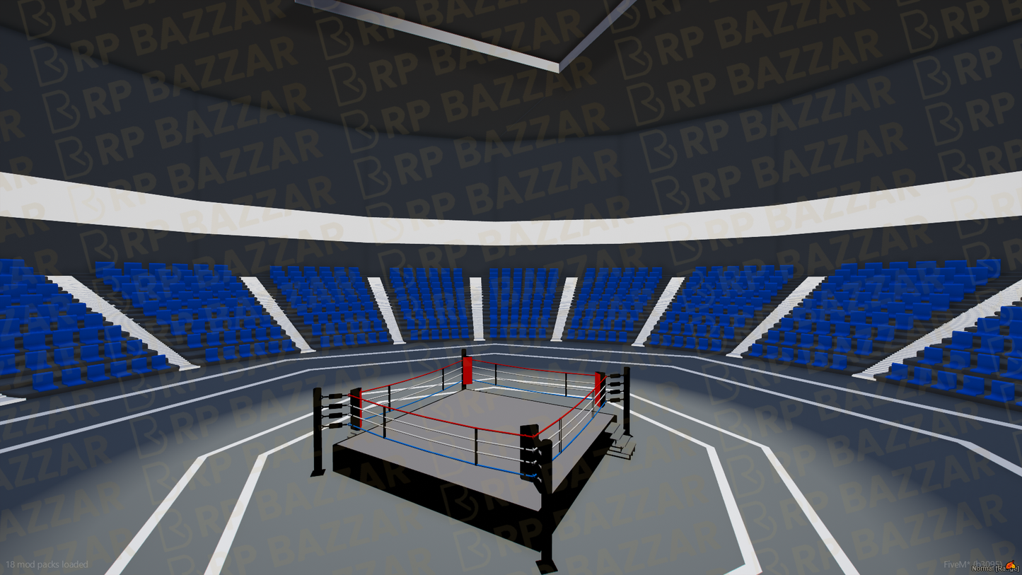Brawl Boxing Ring FiveM MLO — GTA RP Interior — ESX QB QBOX — RPBazzar