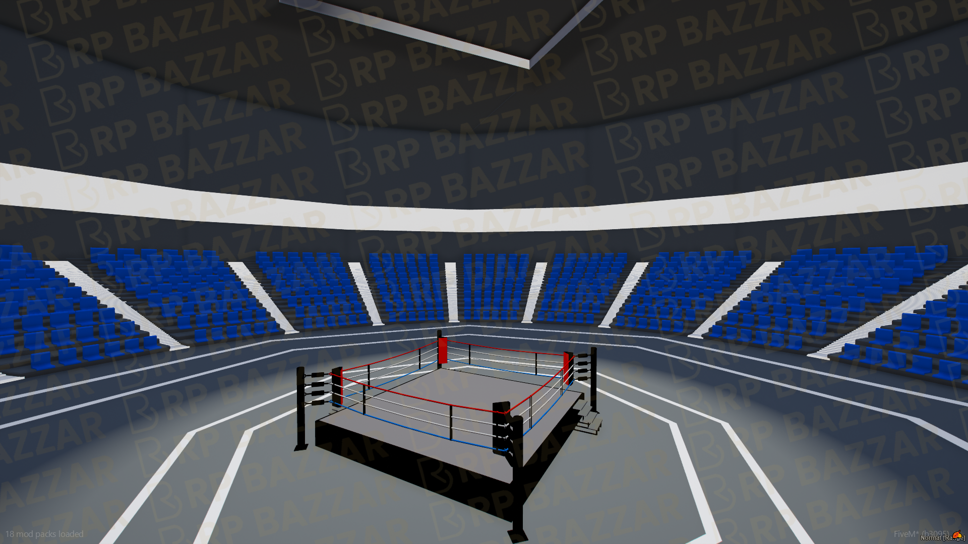 Brawl Boxing Ring FiveM MLO — GTA RP Interior — ESX QB QBOX — RPBazzar