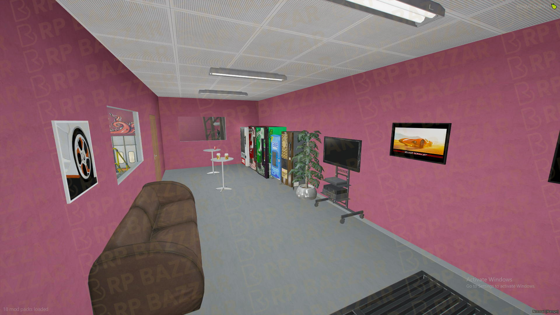 Highrise Mechanic Shop FiveM MLO — GTA RP Interior — ESX QB QBOX — RPBazzar