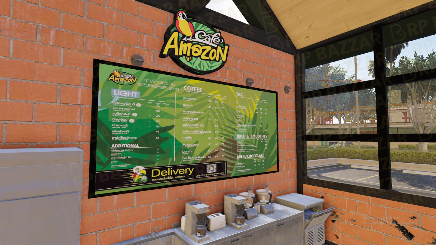 Casual Diner FiveM MLO — GTA RP Interior — ESX QB QBOX — RPBazzar