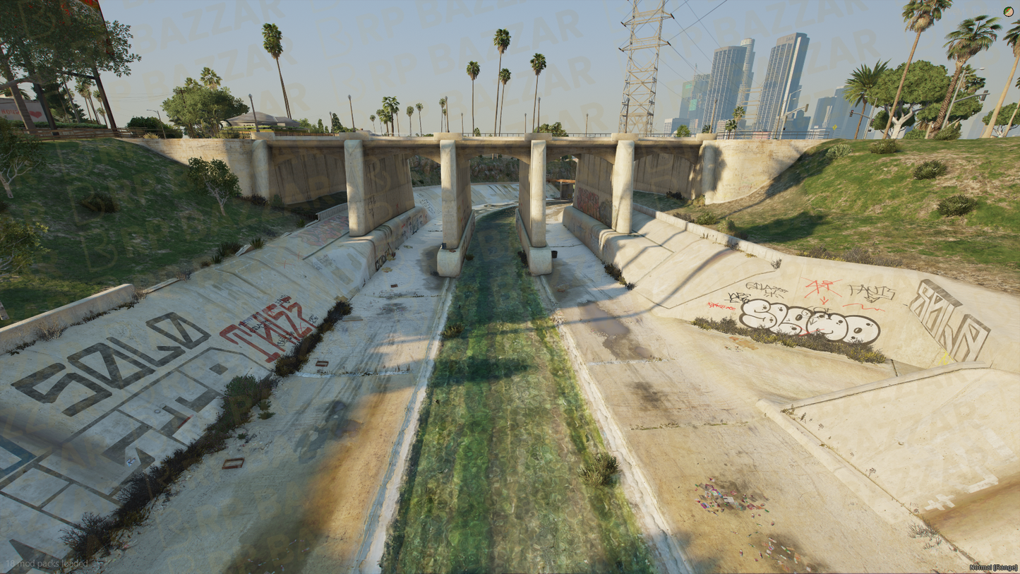 Downtown City Improvement FiveM MLO — GTA RP Interior — ESX QB QBOX — RPBazzar