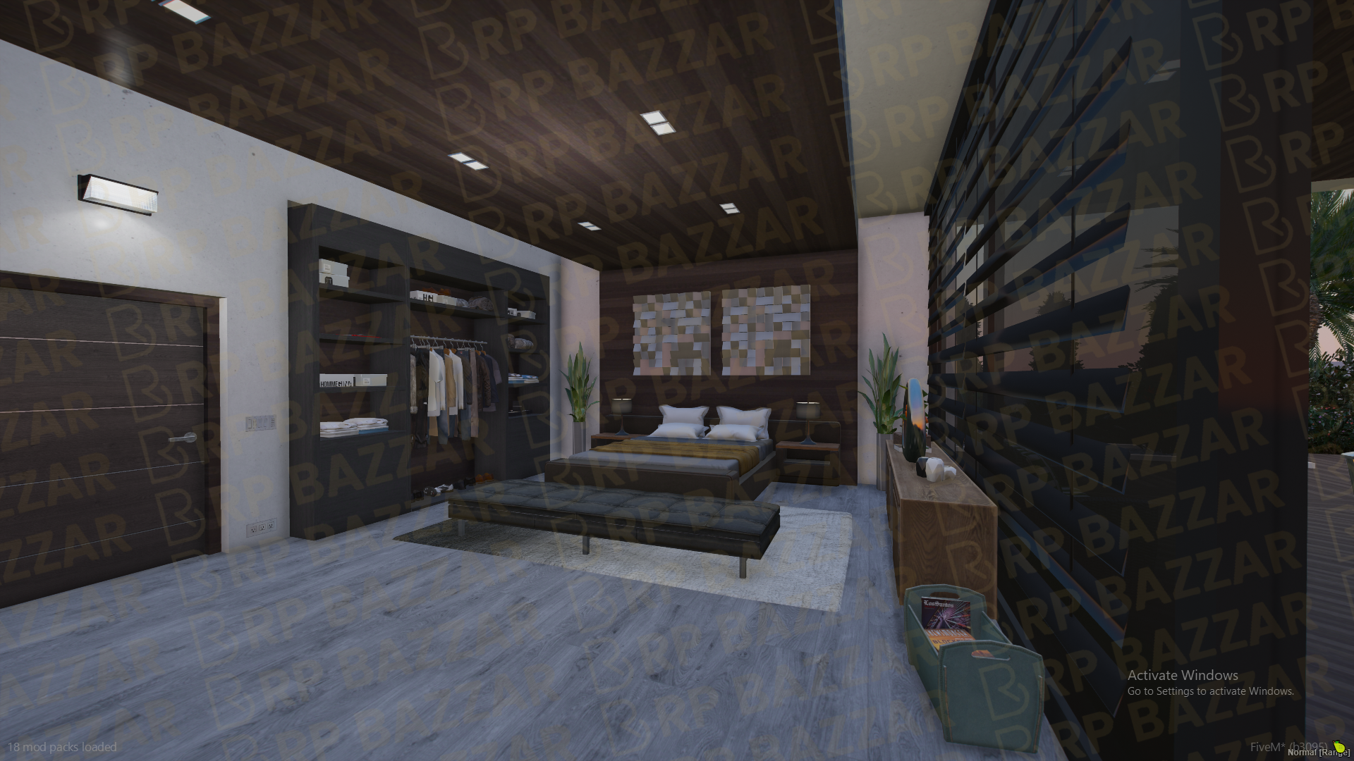 Modern Mansion FiveM MLO — GTA RP Interior — ESX QB QBOX — RPBazzar