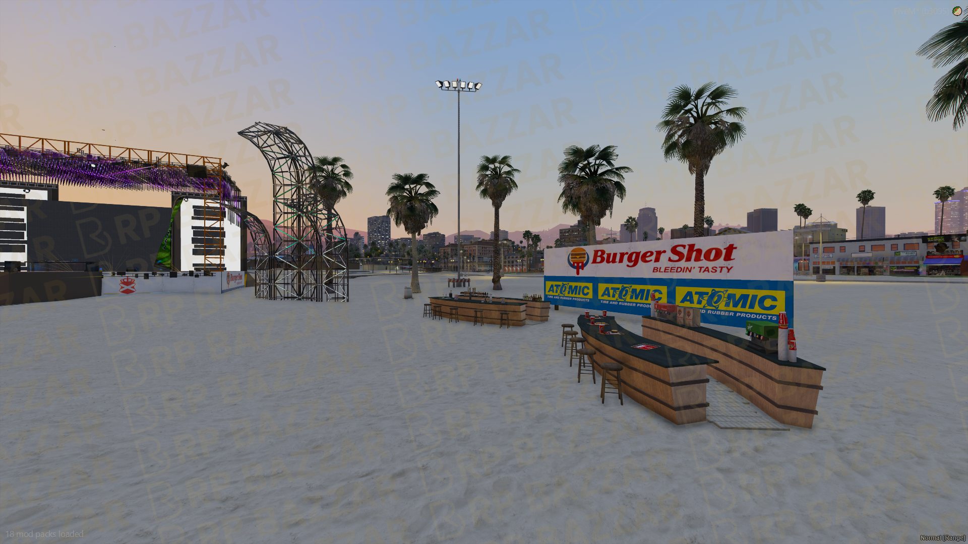 Golden Beach Sided Area FiveM MLO — GTA RP Interior — ESX QB QBOX — RPBazzar