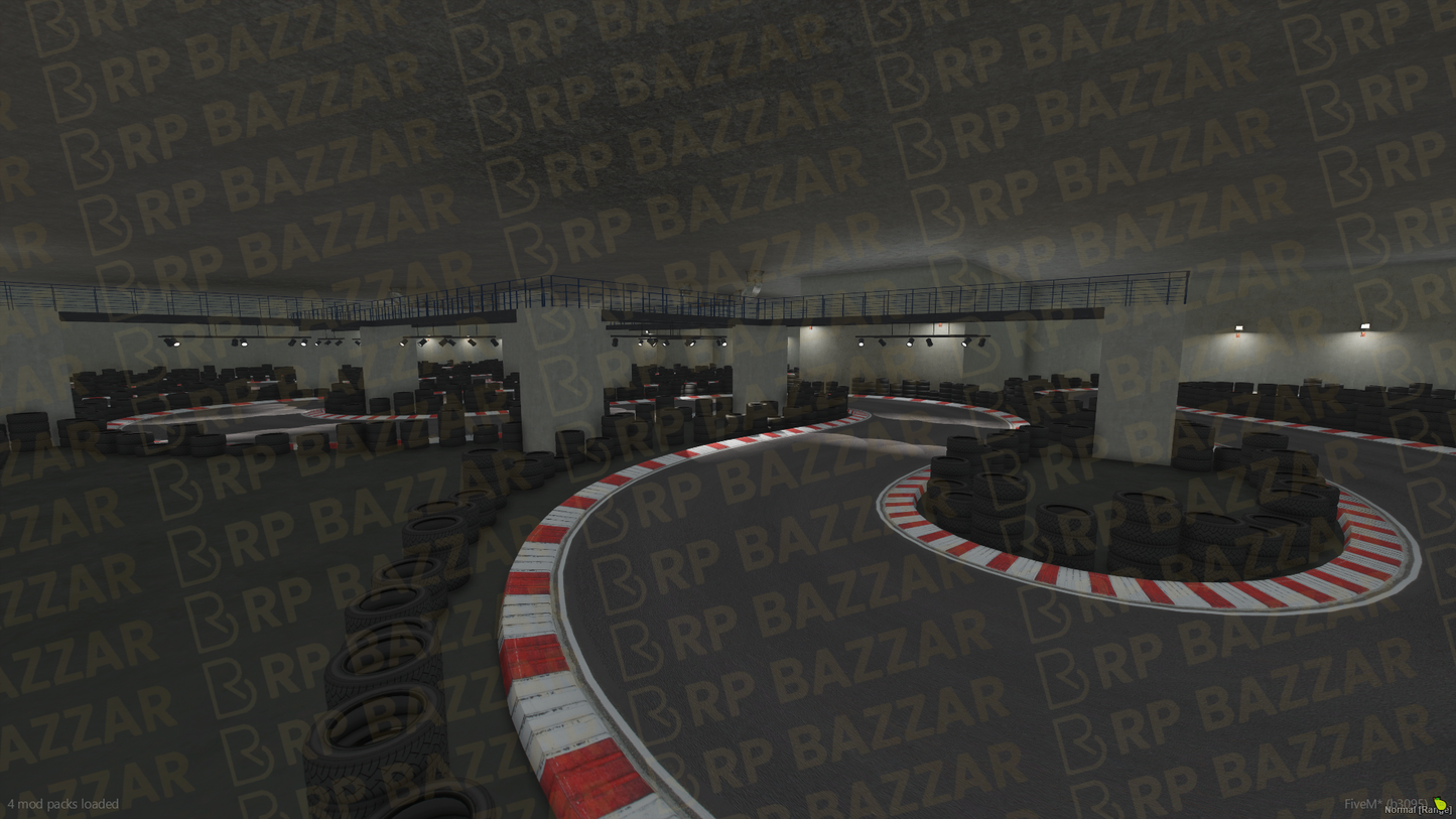 Circuit Race Track FiveM MLO — GTA RP Interior — ESX QB QBOX — RPBazzar
