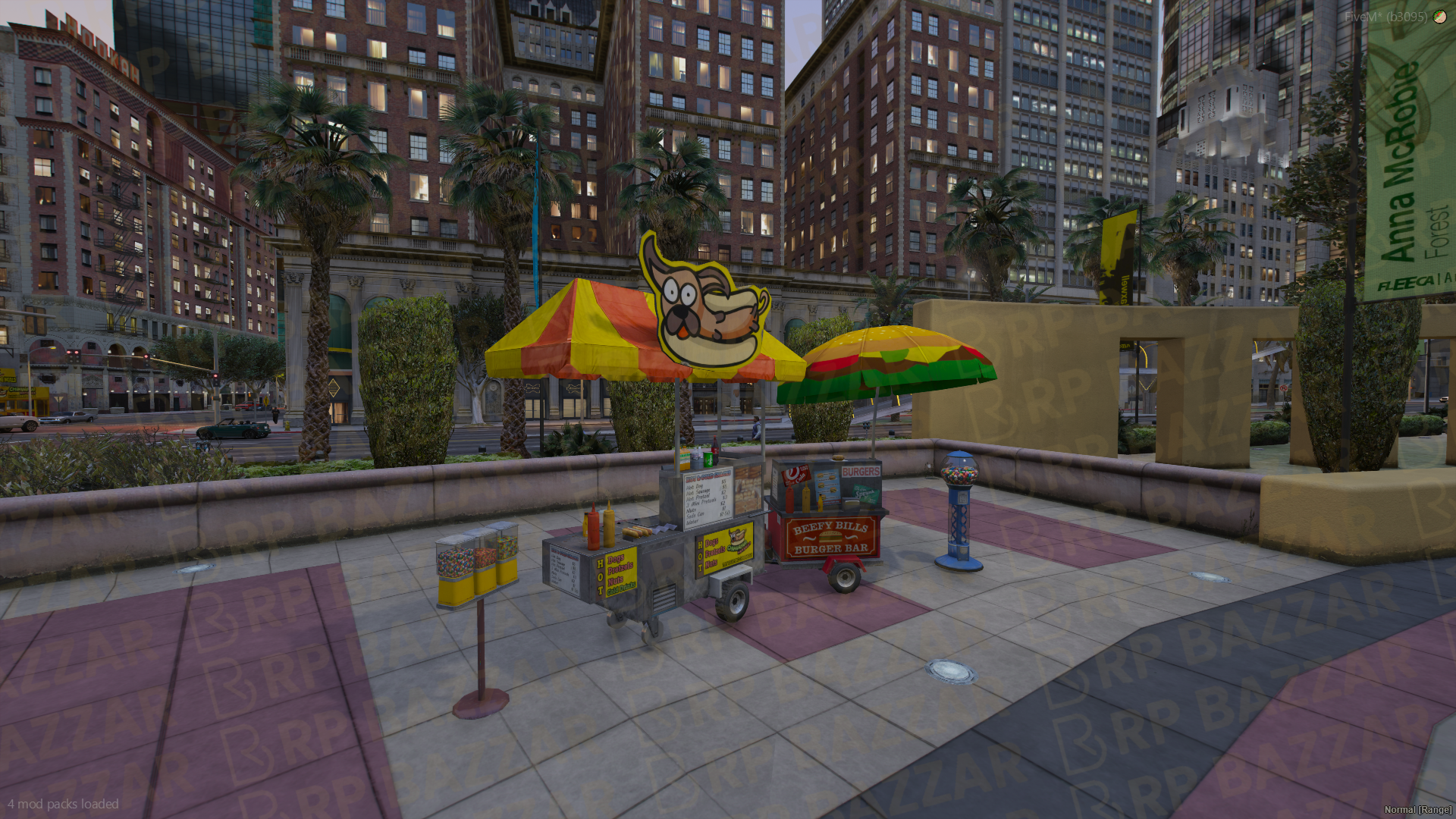 Downtown Legion Square FiveM MLO — GTA RP Interior — ESX QB QBOX — RPBazzar