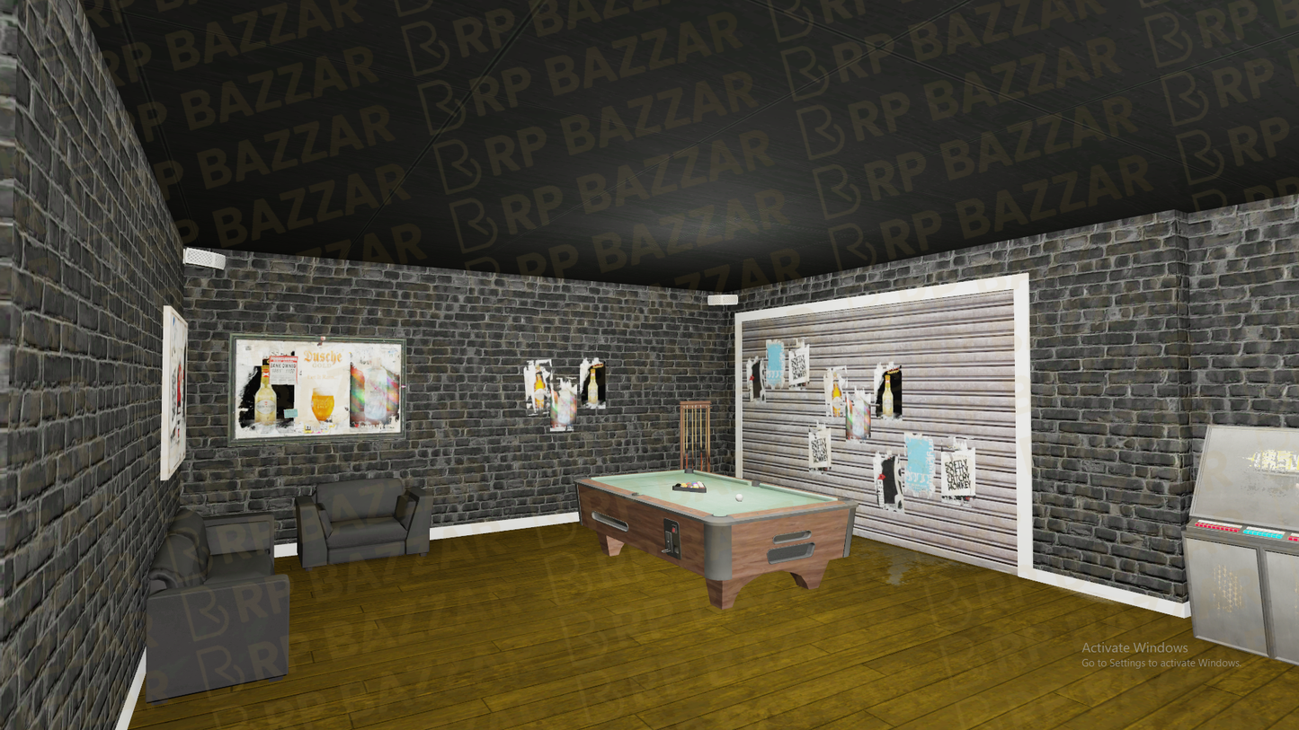 Grand Dining Hall FiveM MLO — GTA RP Interior — ESX QB QBOX — RPBazzar