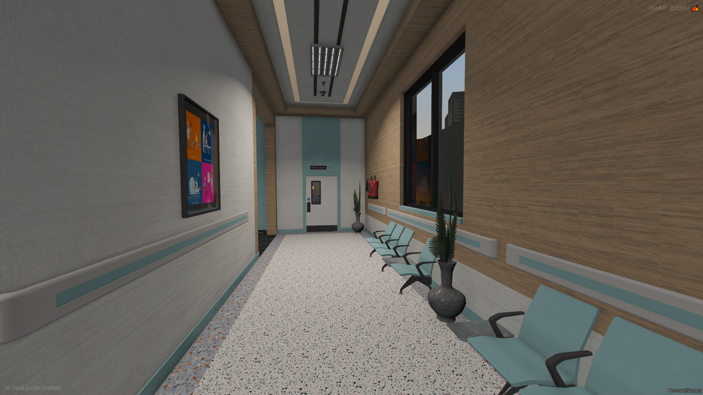 Regional Hospital FiveM MLO — GTA RP Interior — ESX QB QBOX — RPBazzar