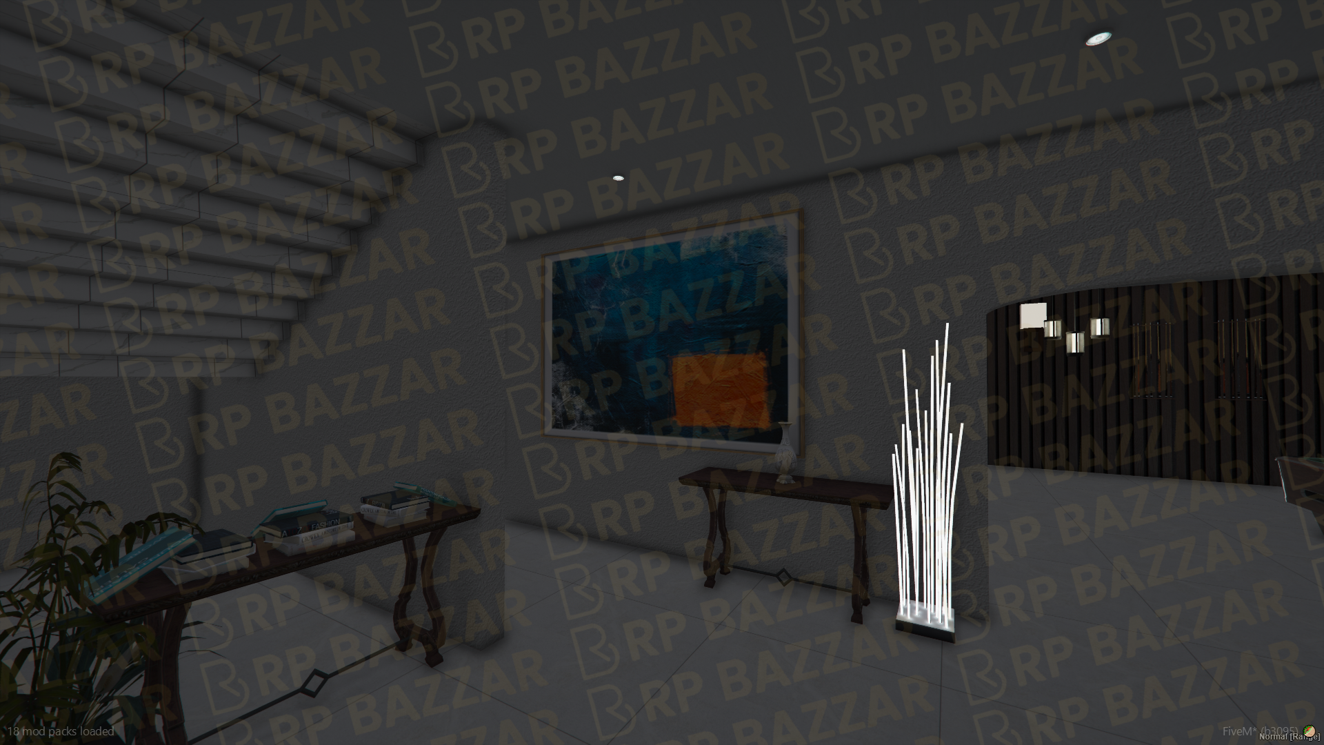 Beachside Mansion FiveM MLO — GTA RP Interior — ESX QB QBOX — RPBazzar