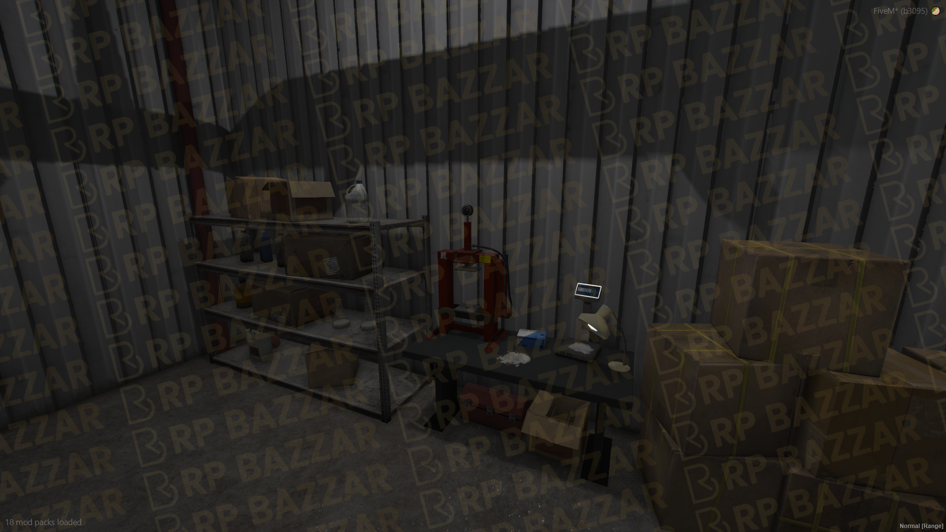 Secret Drug Lab FiveM MLO — GTA RP Interior — ESX QB QBOX — RPBazzar