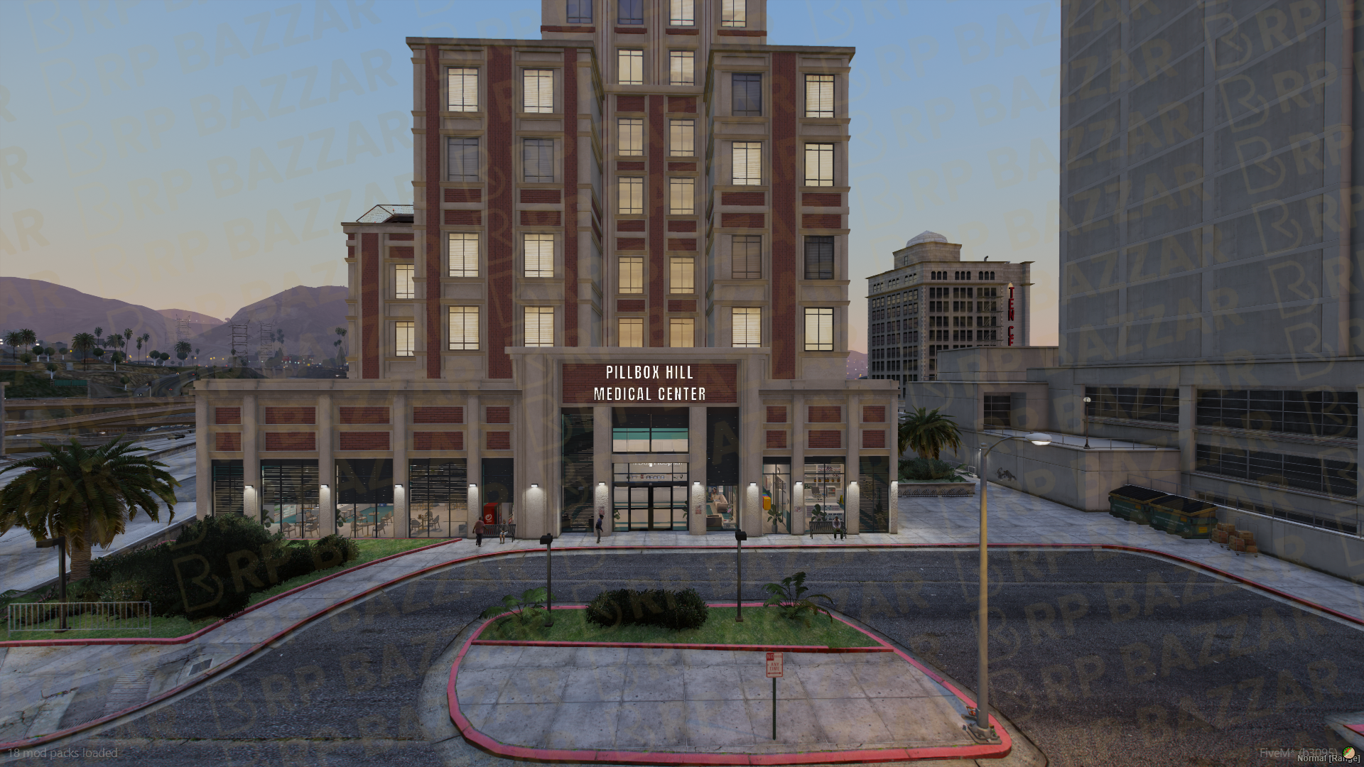 Sunrise Hospital FiveM MLO — GTA RP Interior — ESX QB QBOX — RPBazzar