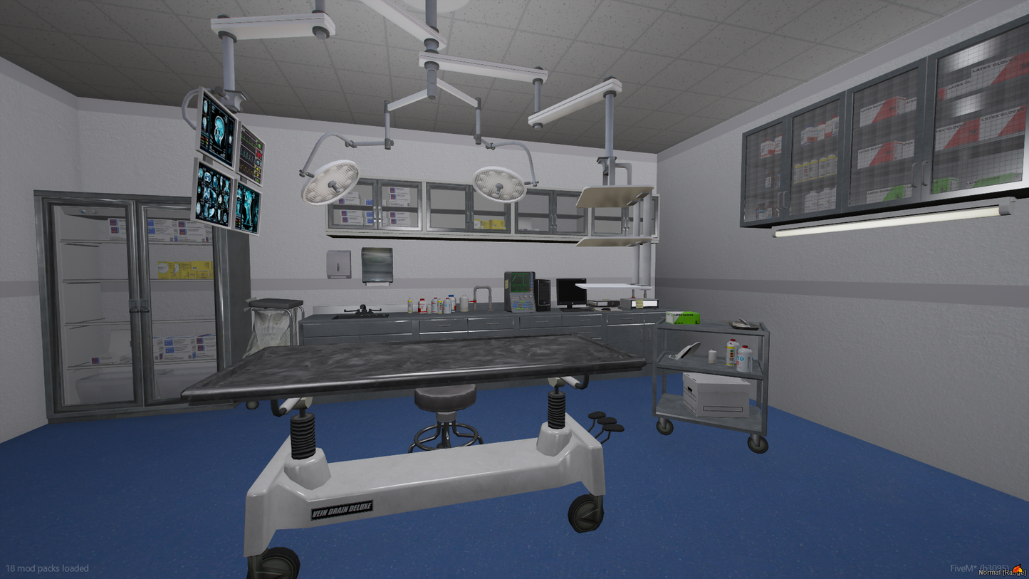 Crisis Hospital FiveM MLO — GTA RP Interior — ESX QB QBOX — RPBazzar