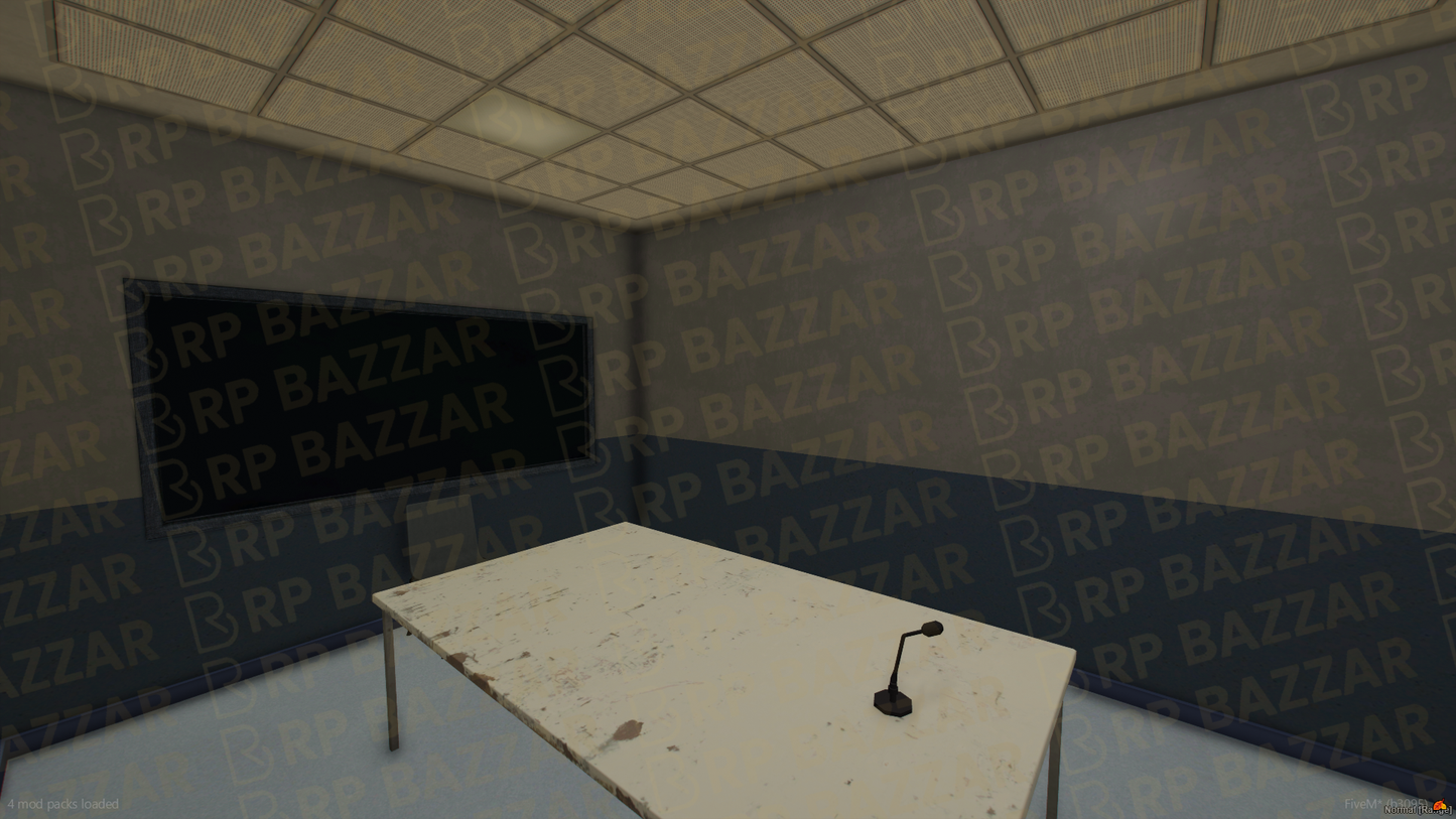 Fortified Police Station FiveM MLO — GTA RP Interior — ESX QB QBOX — RPBazzar