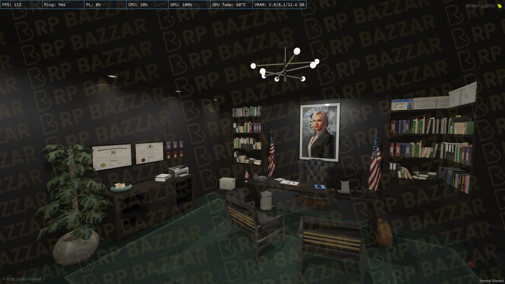Downtown Office FiveM MLO — GTA RP Interior — ESX QB QBOX — RPBazzar