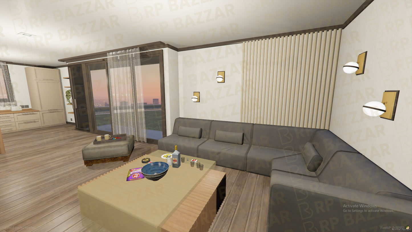 Lively House FiveM MLO — GTA RP Interior — ESX QB QBOX — RPBazzar