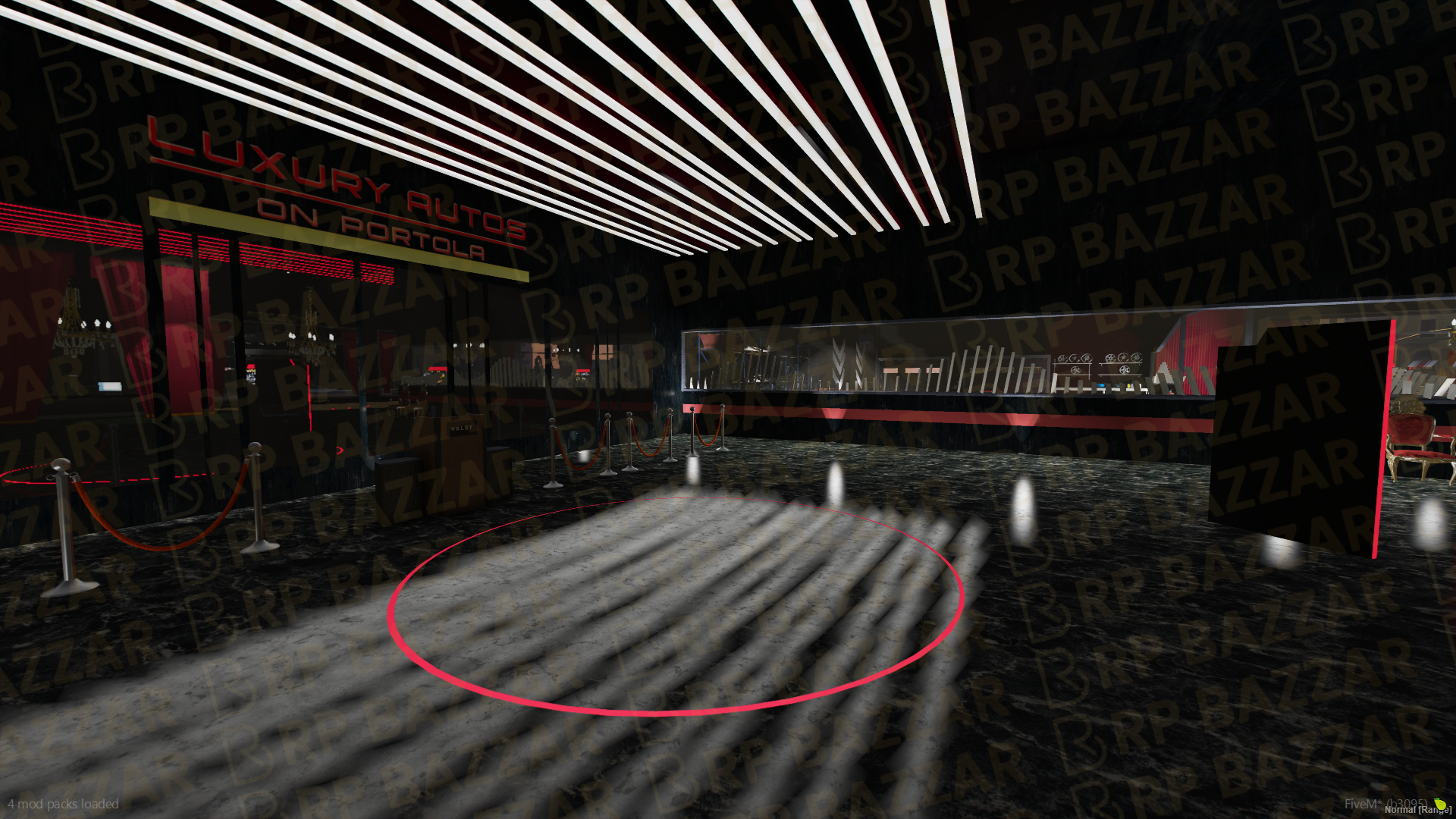 Pristine Vehicle Shop FiveM MLO — GTA RP Interior — ESX QB QBOX — RPBazzar