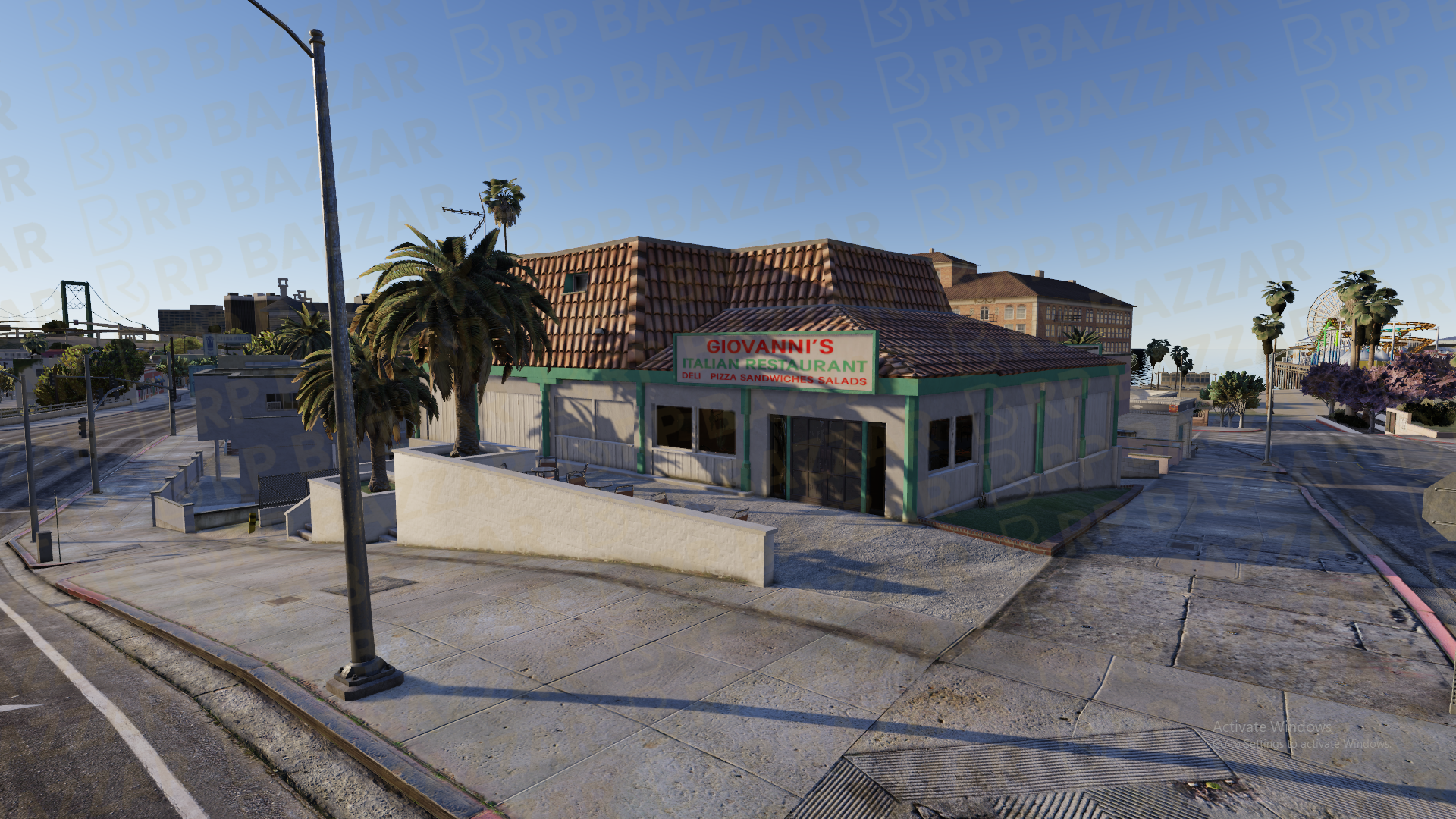 Downtown Diner FiveM MLO — GTA RP Interior — ESX QB QBOX — RPBazzar