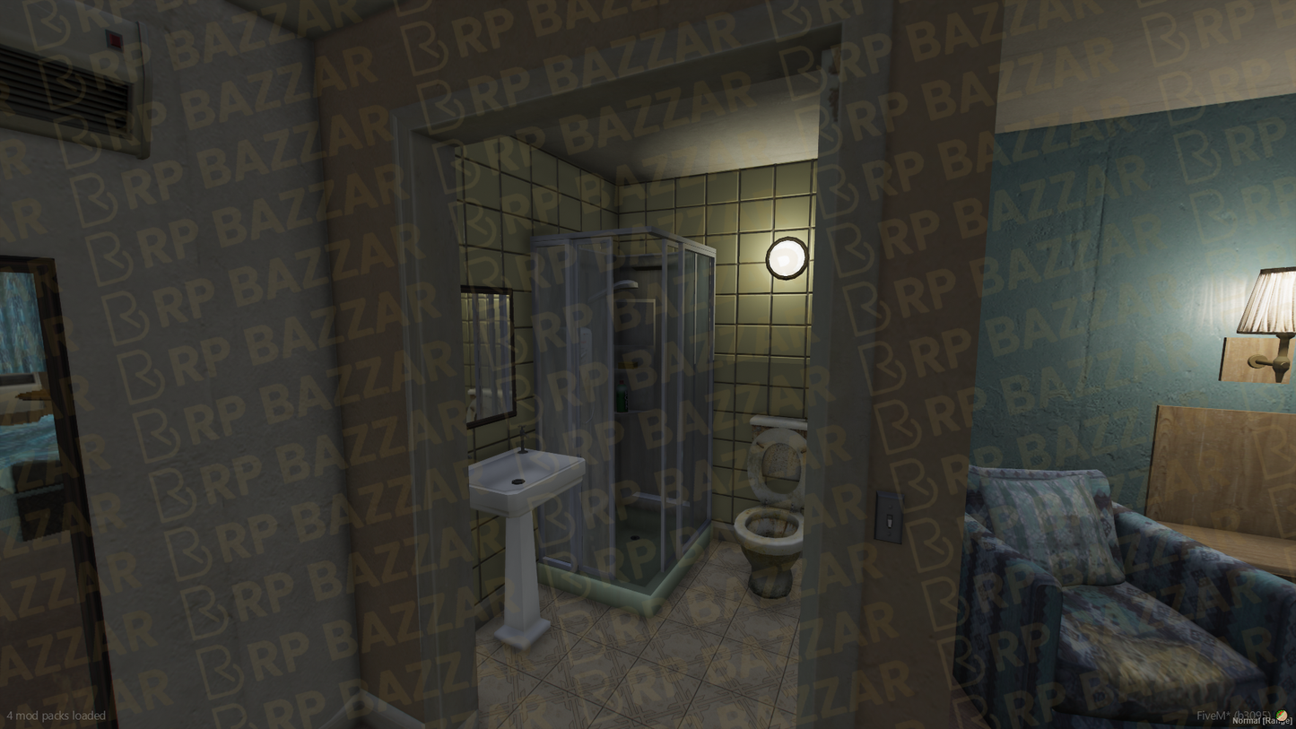 Desert Motel FiveM MLO — GTA RP Interior — ESX QB QBOX — RPBazzar