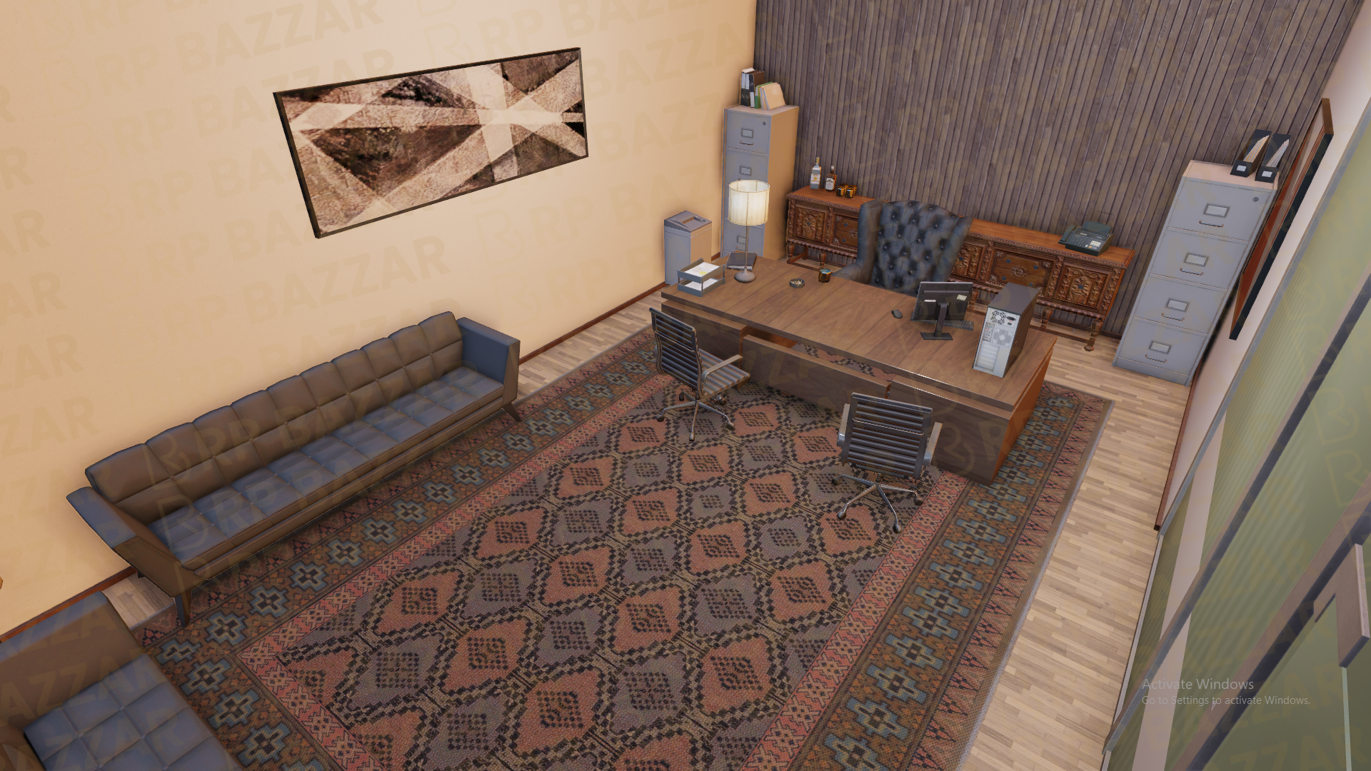 Vibrant Food Market FiveM MLO — GTA RP Interior — ESX QB QBOX — RPBazzar