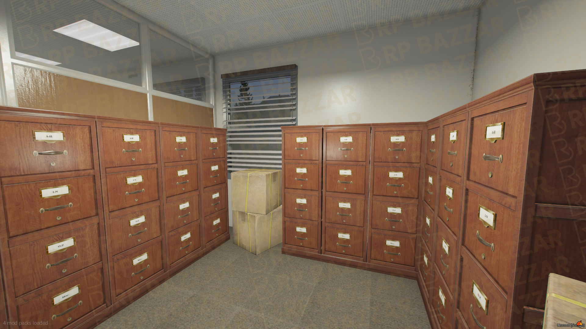 District Police Station FiveM MLO — GTA RP Interior — ESX QB QBOX — RPBazzar