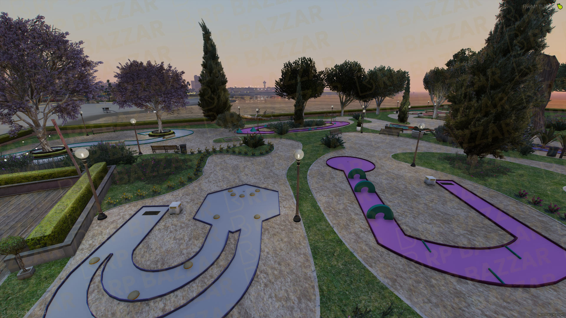 Hilltop Park & Exterior FiveM MLO — GTA RP Interior — ESX QB QBOX — RPBazzar
