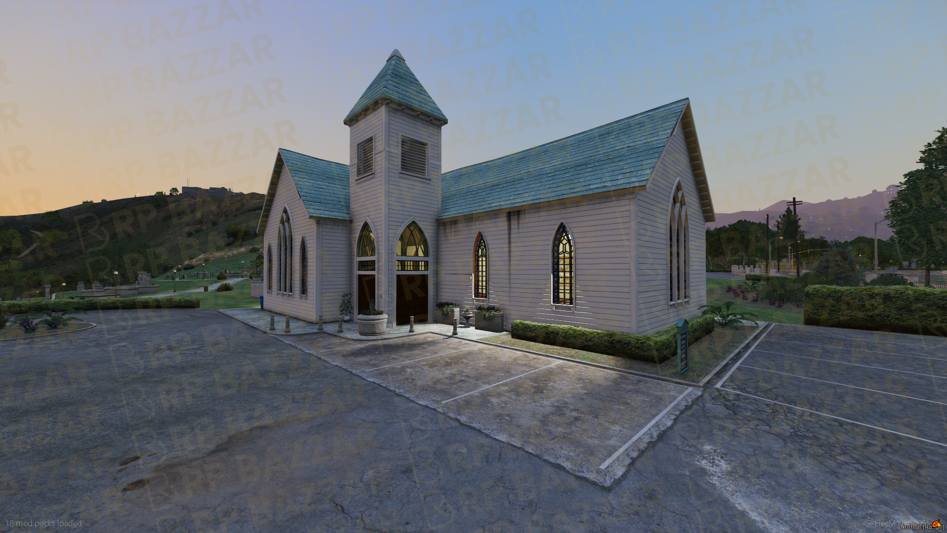 Holy Church FiveM MLO — GTA RP Interior — ESX QB QBOX — RPBazzar