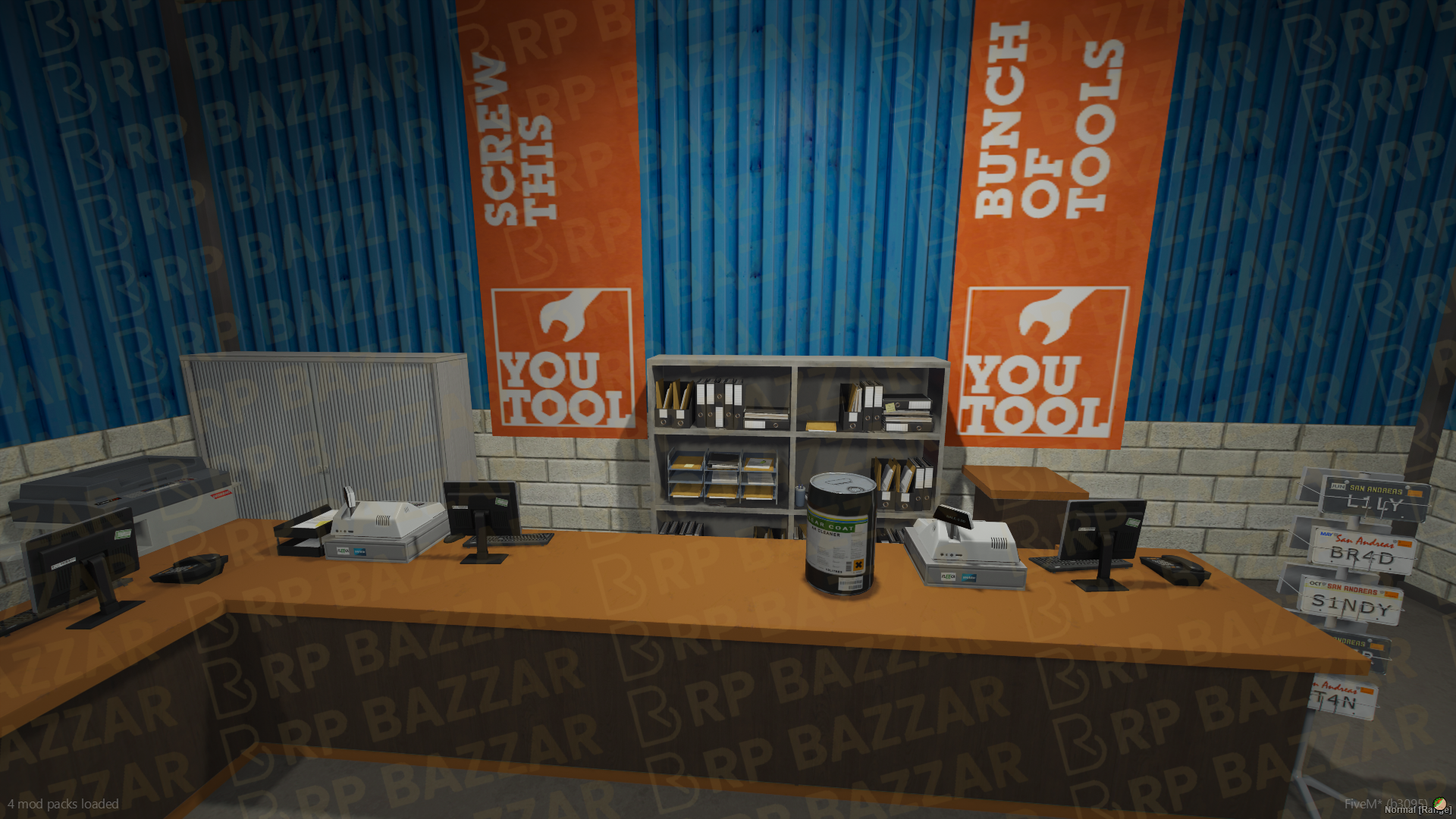 Grand Shopping Mall FiveM MLO — GTA RP Interior — ESX QB QBOX — RPBazzar