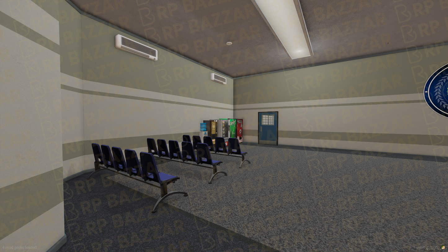 Elite Police Training FiveM MLO — GTA RP Interior — ESX QB QBOX — RPBazzar