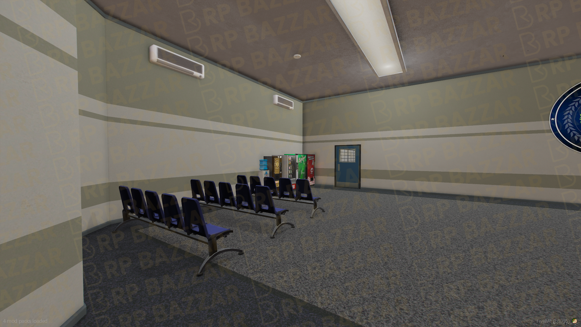 Elite Police Training FiveM MLO — GTA RP Interior — ESX QB QBOX — RPBazzar