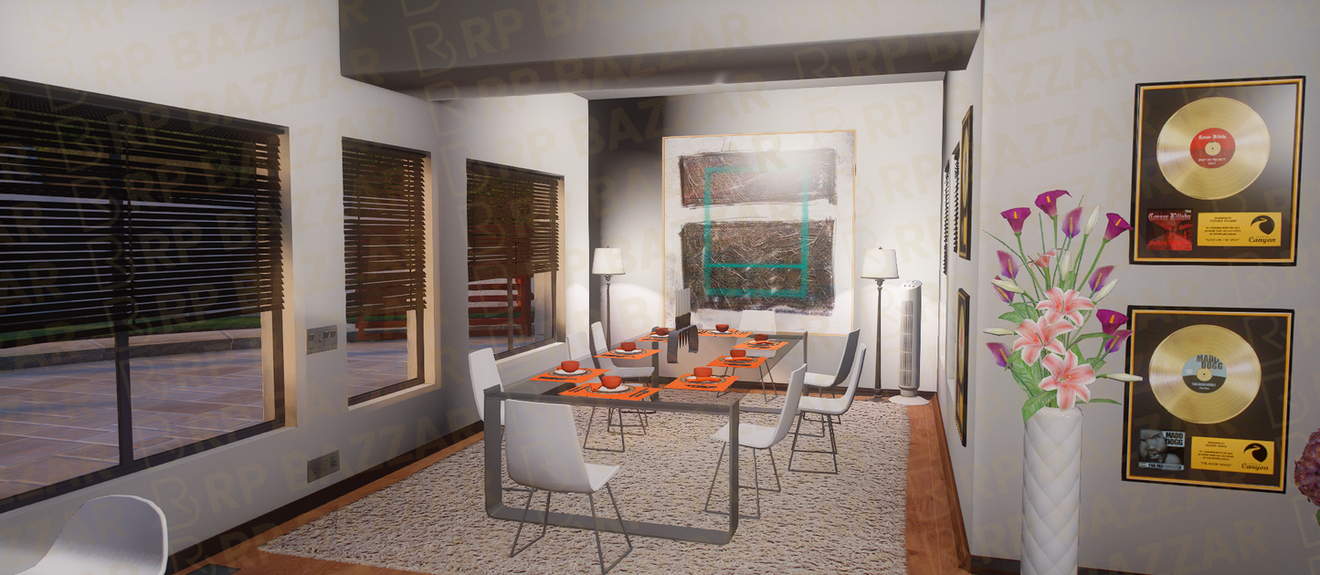 Gothic House FiveM MLO — GTA RP Interior — ESX QB QBOX — RPBazzar