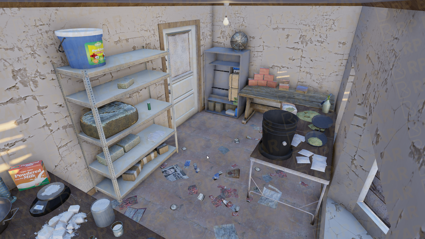 Industrial Gang Base FiveM MLO — GTA RP Interior — ESX QB QBOX — RPBazzar