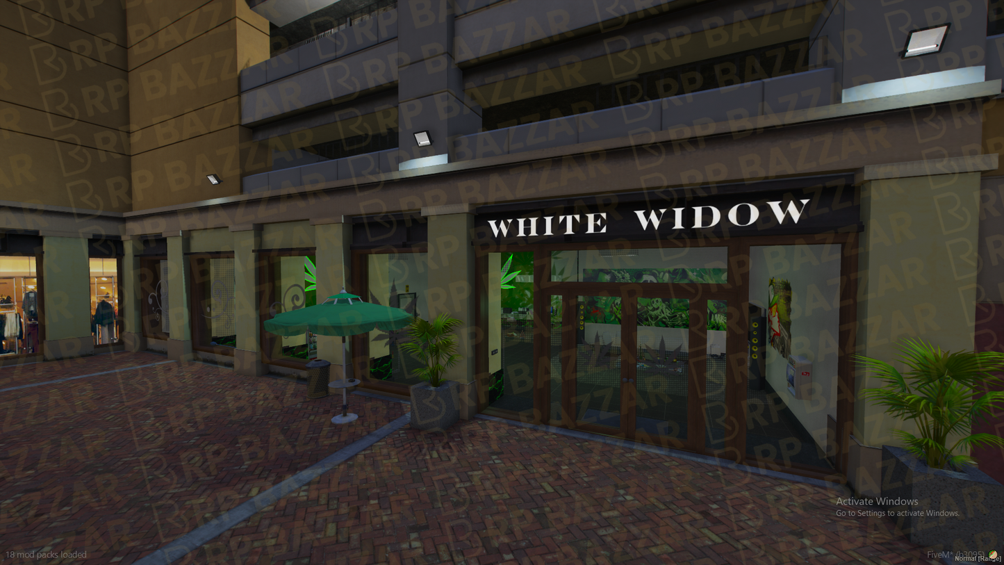 Classic Weed Store FiveM MLO — GTA RP Interior — ESX QB QBOX — RPBazzar