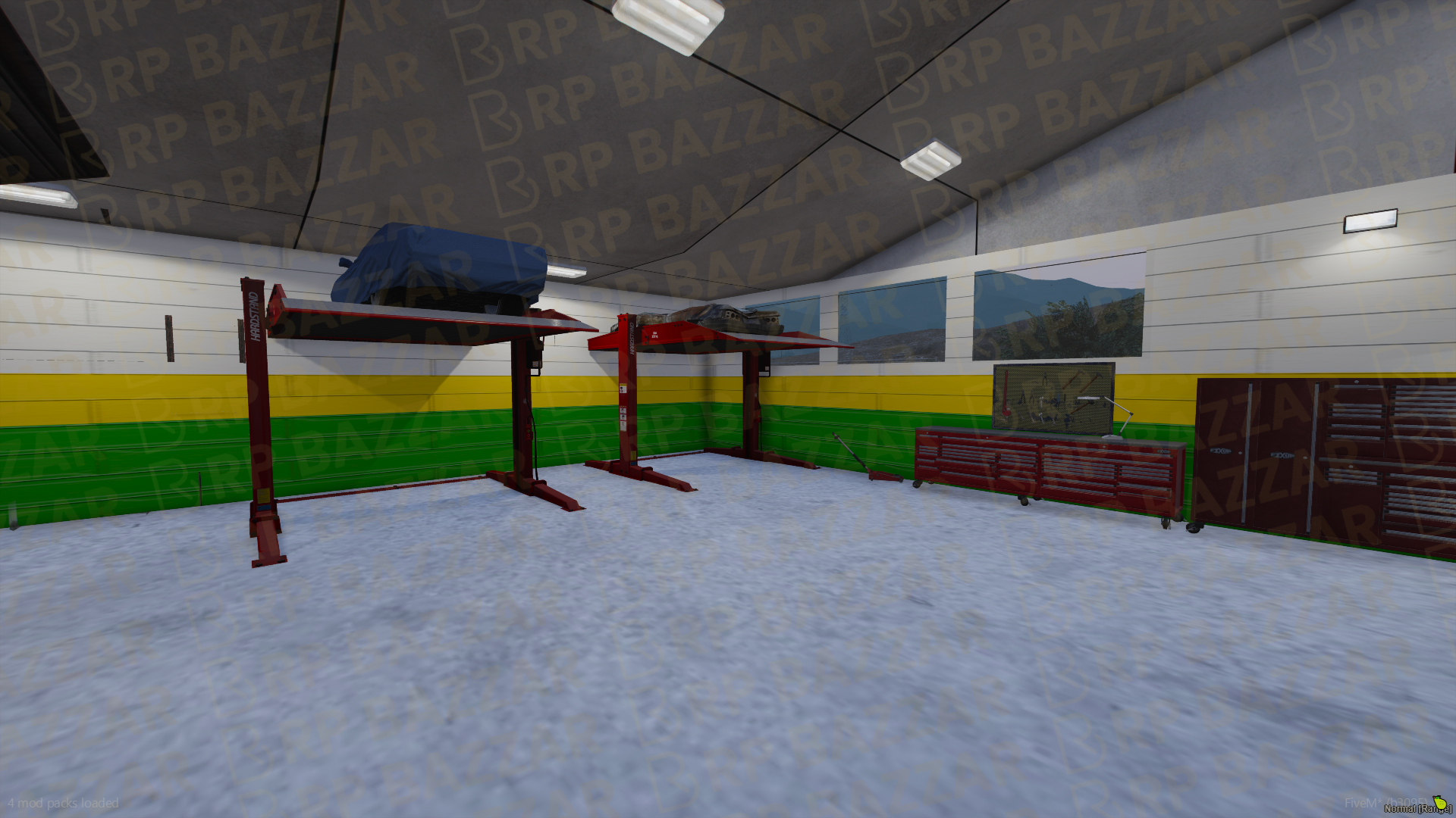 Modern Repair Station FiveM MLO — GTA RP Interior — ESX QB QBOX — RPBazzar