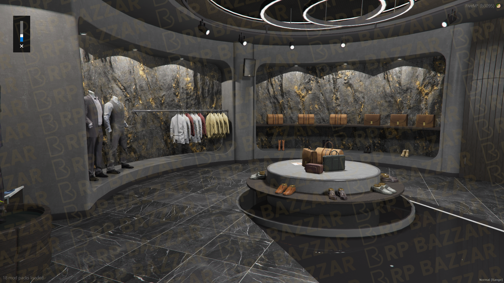 Elite Clothing Store FiveM MLO — GTA RP Interior — ESX QB QBOX — RPBazzar