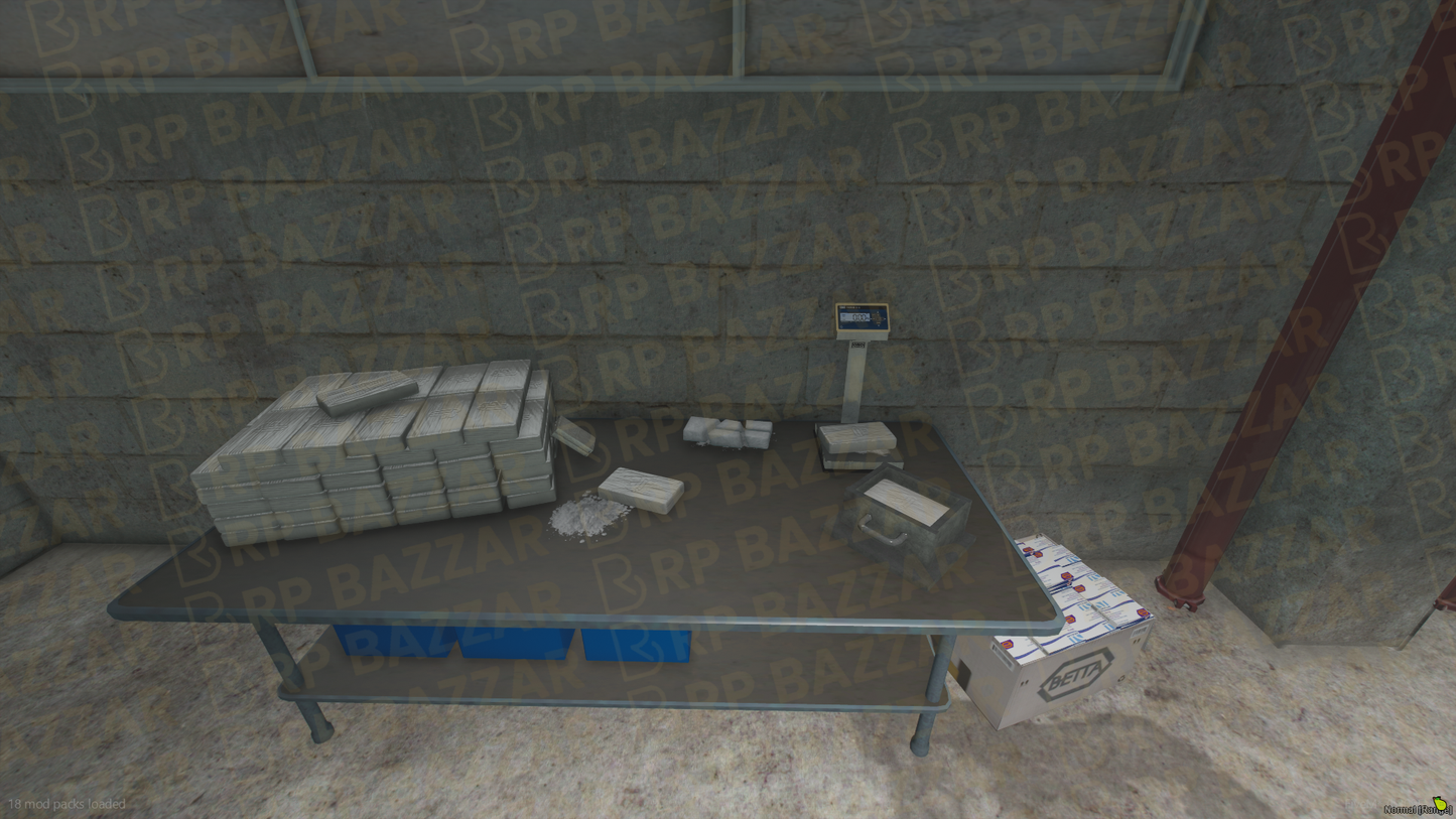 Vault Drug Lab FiveM MLO — GTA RP Interior — ESX QB QBOX — RPBazzar