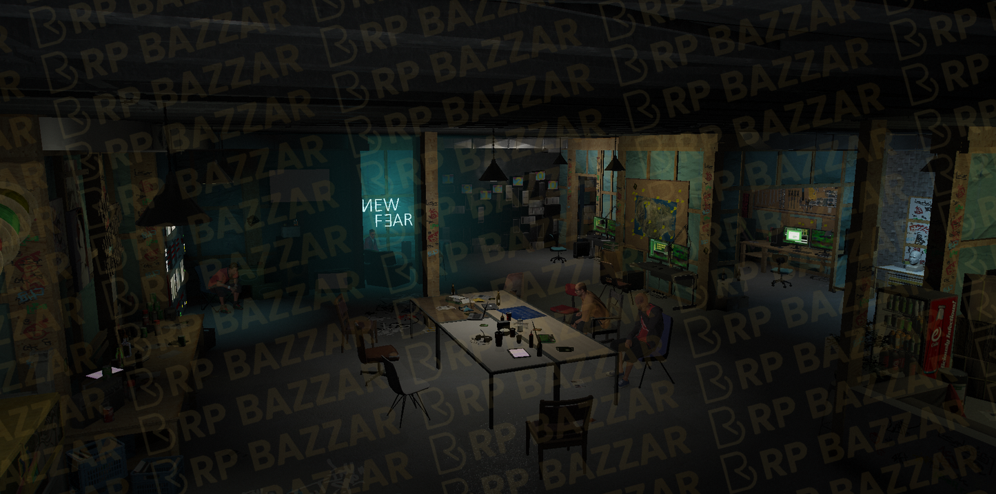 Cypress Gang Block FiveM MLO — GTA RP Interior — ESX QB QBOX — RPBazzar