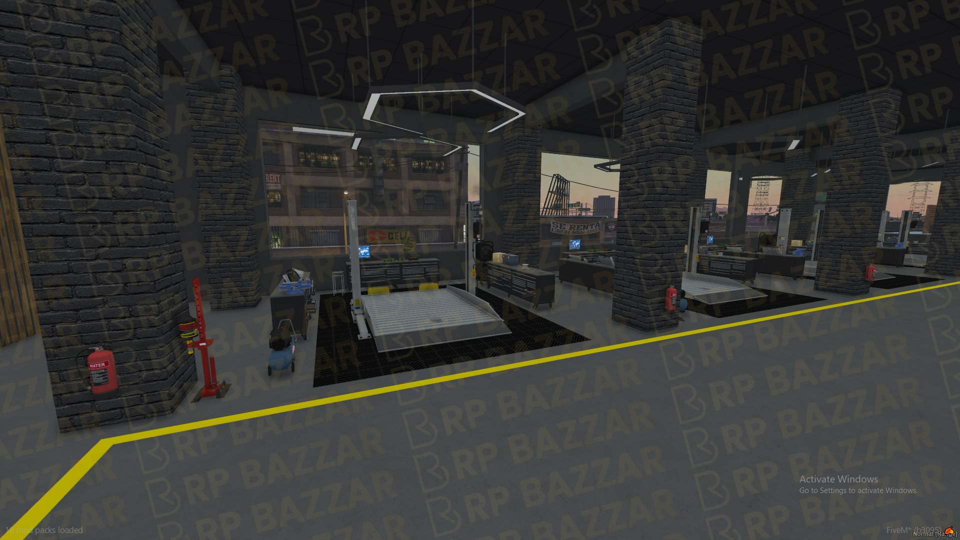 005.Mechanic Shops FiveM MLO — rpbazzar