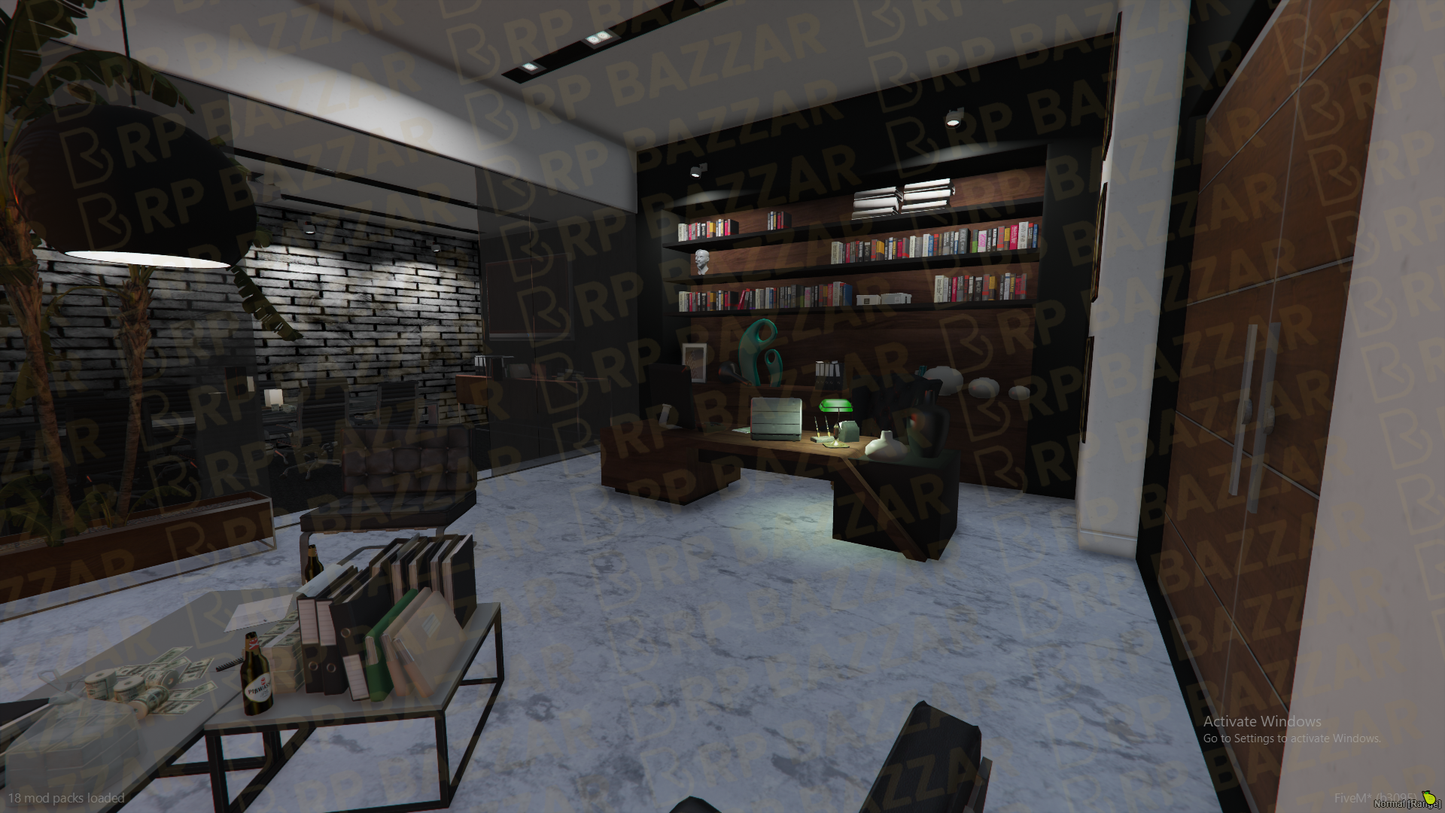 Upscale Mansion FiveM MLO — GTA RP Interior — ESX QB QBOX — RPBazzar