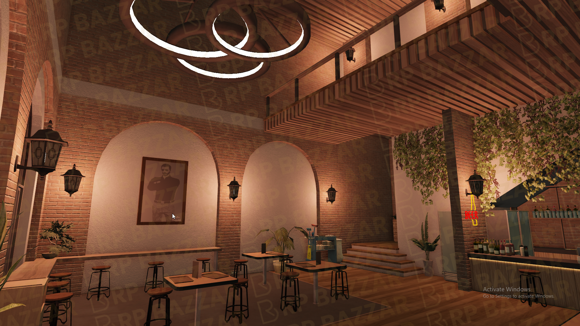 Dive Bar FiveM MLO — GTA RP Interior — ESX QB QBOX — RPBazzar