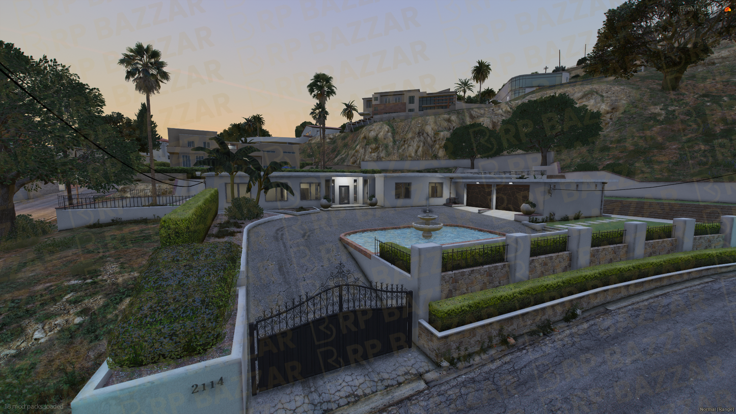 Vintage House FiveM MLO — GTA RP Interior — ESX QB QBOX — RPBazzar