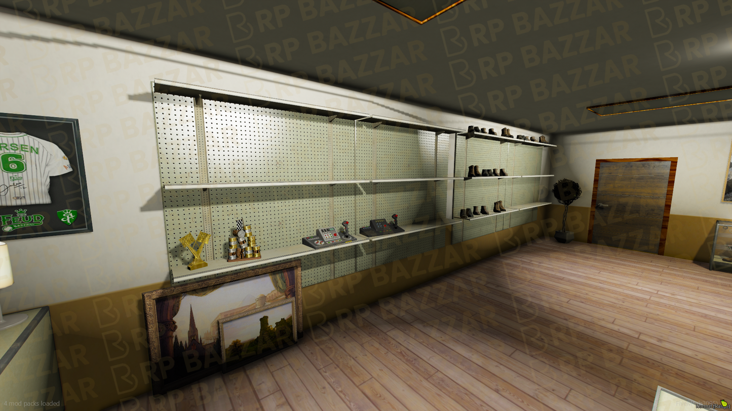 Gritty Pawn Shop FiveM MLO — GTA RP Interior — ESX QB QBOX — RPBazzar