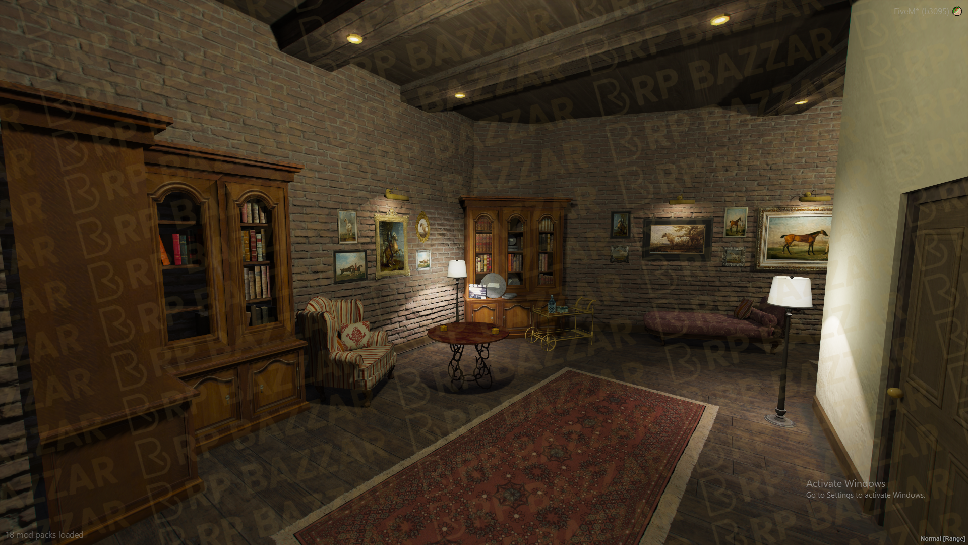 Dark House FiveM MLO — GTA RP Interior — ESX QB QBOX — RPBazzar