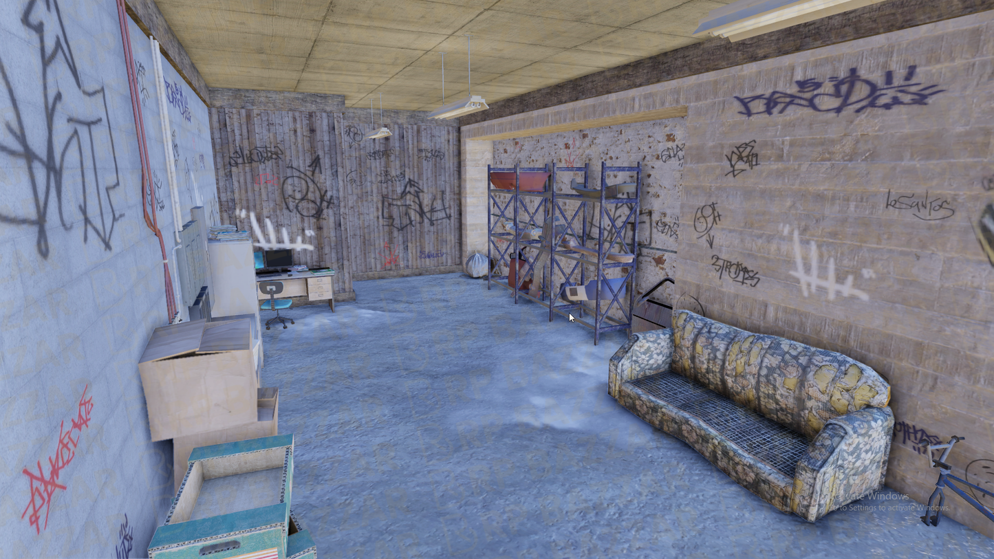 Modern Gang Compound FiveM MLO — GTA RP Interior — ESX QB QBOX — RPBazzar