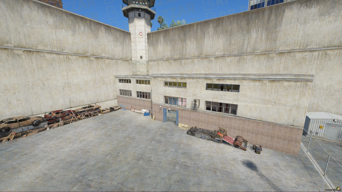 Maximum Prison FiveM MLO — GTA RP Interior — ESX QB QBOX — RPBazzar