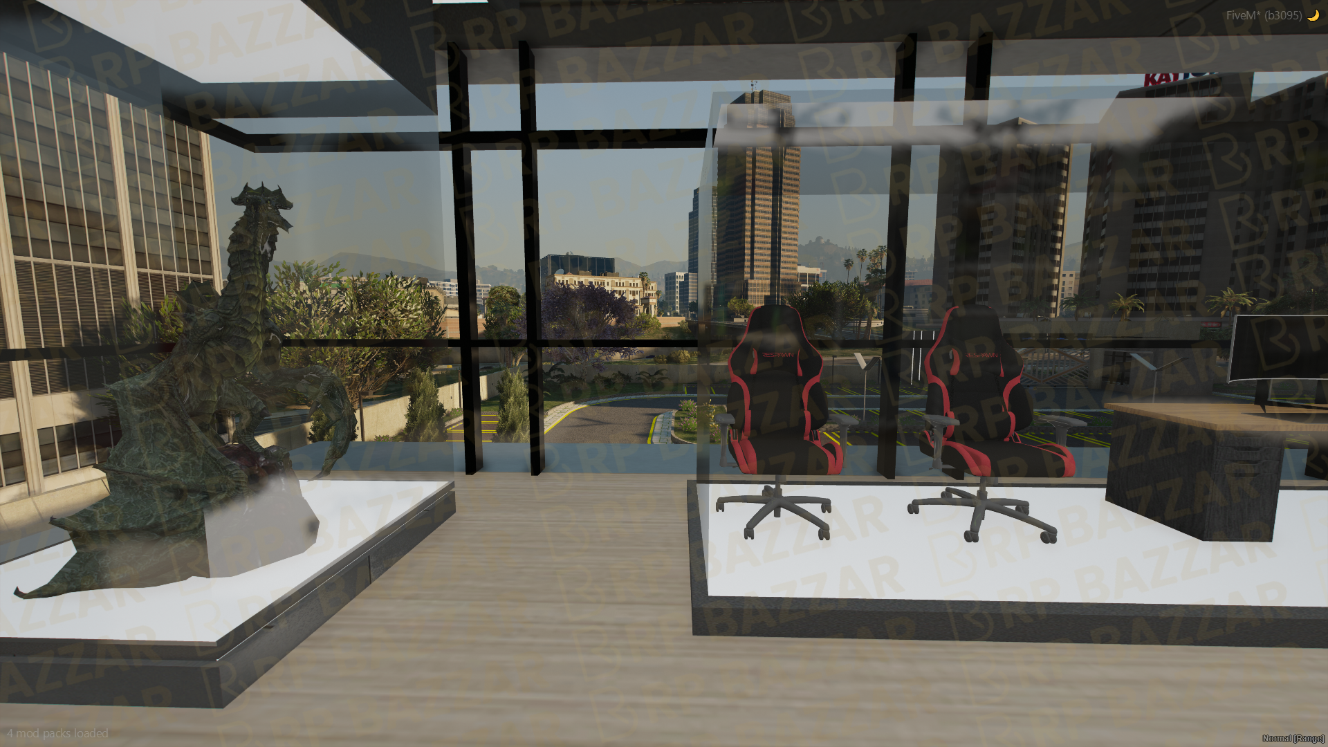 Mega Shopping Mall FiveM MLO — GTA RP Interior — ESX QB QBOX — RPBazzar